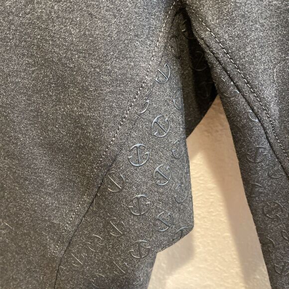Halter Ego Full Seat Breeches Riding Pants Womens Size 32 Gray Equestrian - Picture 6 of 13